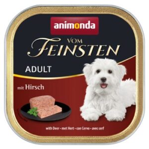 Hundefutter animonda Vom Feinsten Adult 22x150g Hirsch