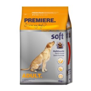 Hundefutter PREMIERE Soft Geflügel 4 kg