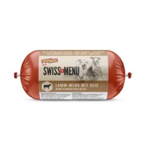 Hundefutter DeliBest Swiss Menu Lamm 18x200g – Hochwertige Hundenahrung für gesunde Ernährung