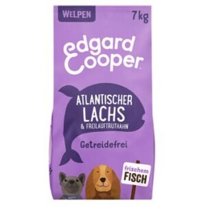 Hundefutter Edgard & Cooper Puppy Lachs und Truthahn 7 kg