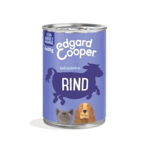 Hundefutter Edgard & Cooper Adult 6x400g Rind