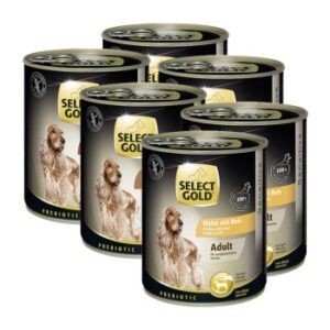 Hundefutter SELECT GOLD Sensitive Adult Mixpaket 6x800g Mixpaket 1