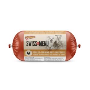 Hundefutter DeliBest Swiss Menu 18x200g Huhn mit Kartoffel 18×200 g