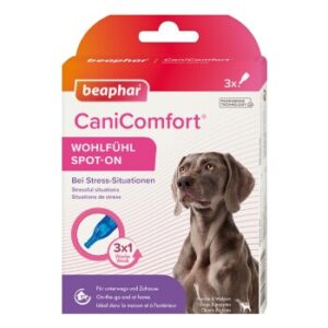 Hundebedarf Beaphar CaniComfort Wohlfühl Spot-On 3×1 ml