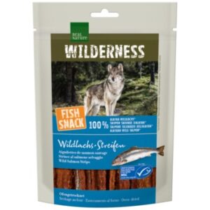 Hundefutter REAL NATURE WILDERNESS Fish Snack 70g Fresh Hunt, Fresh Hunt (Wildlachs-Streifen)