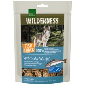 Hundefutter REAL NATURE WILDERNESS Fish Snack 70g Rocky River, Rocky River (Wildlachs-Würfel)