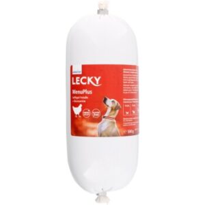 Hundefutter Lecky Menu Plus 8x500g Geflügel