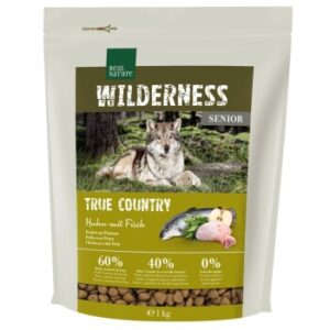 Hundefutter REAL NATURE WILDERNESS Senior True Country Huhn mit Fisch 1 kg