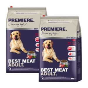 Hundefutter PREMIERE Best Meat Adult Rind 2×12.5 kg