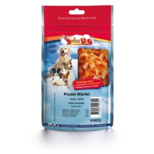 Hundefutter SwissDog Poulet Würfel 120g