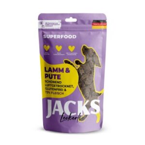 Hundefutter JACKS Splitter Soft Lamm & Pute 90 g