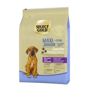 Hundefutter SELECT GOLD Sensitive Maxi Junior Lamm/Lachs/Kartoffel 4 kg