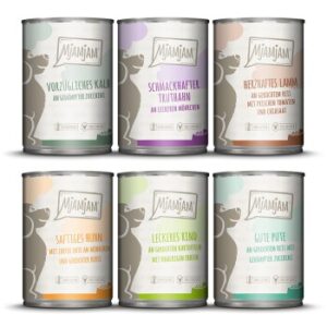 Hundefutter MjAMjAM Mixpaket Adult 6x400g Mixpaket 2