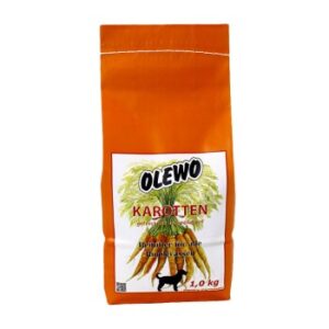 Hundefutter OLEWO Karotten Pellets für Hunde 1 kg