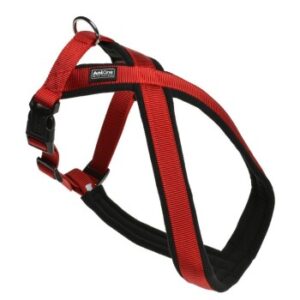 Halsbänder & Geschirre AniOne X-Geschirr Classic rot XS-S