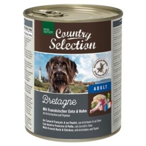 Hundefutter REAL NATURE Country Selection 6x800g Bretagne mit Ente & Huhn