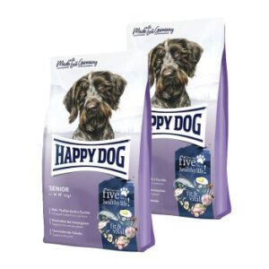 Hundefutter HAPPY DOG fit & vital Senior 2×12 kg