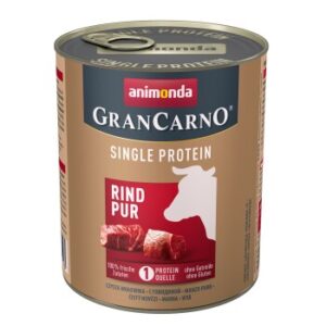 Hundefutter animonda GranCarno Adult Single Protein Rind pur 12×800 g