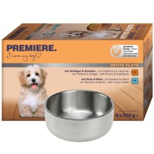 Hundefutter PREMIERE Nassfutter Geschenk-Set 2-teilig