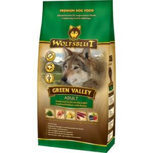 Hundefutter WOLFSBLUT Green Valley Lamm und Lachs mit Kartoffel 2 kg