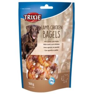 Hundefutter Trixie Premio Lamb Chicken Bagels 2x100g