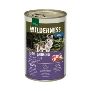 Hundefutter REAL NATURE WILDERNESS Nassfutter für Hunde Adult 12×400 g