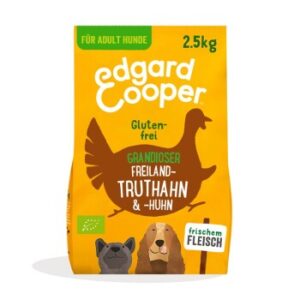 Hundefutter Edgard & Cooper Bio Adult Truthahn & Huhn 2.5 kg