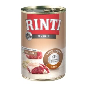 Hundefutter RINTI Sensible 12x400g Lamm & Reis