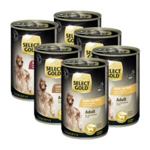 Hundefutter SELECT GOLD Sensitive Adult Mixpaket 6x400g Mixpaket 1