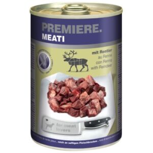 Hundefutter PREMIERE Meati Rentier 12×400 g