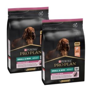 Hundefutter PRO PLAN Adult Small & Mini Sensitive Skin 2×3 kg