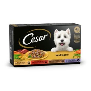 Hundefutter Cesar Landküche – Culinaria 4x150g