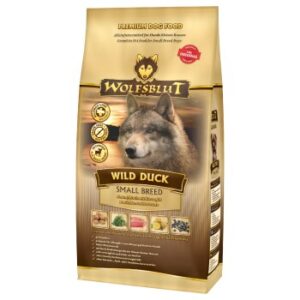 Hundefutter WOLFSBLUT Small Breed Wild Duck Entenfleisch mit Kartoffel 2 kg