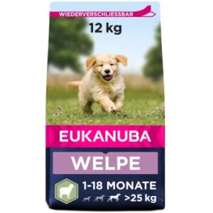 Hundefutter EUKANUBA Puppy Lamm & Reis 12 kg