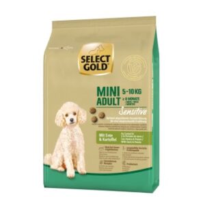 Hundefutter SELECT GOLD Sensitive Mini Adult Ente & Kartoffel 1 kg