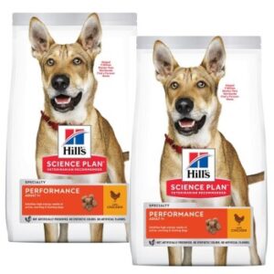 Hundefutter Hill’s Science Plan Performance Adult 1+ mit Huhn 2×14 kg