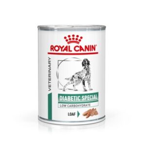 Hundefutter ROYAL CANIN Veterinary Diabetic Special Low Carbohydrate Mousse 12x410g