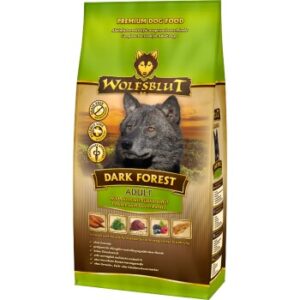 Hundefutter WOLFSBLUT Adult Dark Forest, Wildfleisch mit Süßkartoffel 2 kg