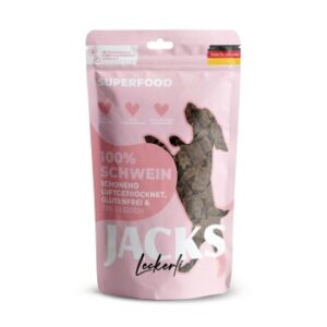 Hundefutter JACKS Splitter Soft Schwein 90 g