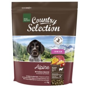 Hundefutter REAL NATURE Country Selection Junior Alpine Truthahn & Alpenrind 1 kg