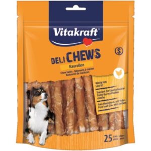 Hundefutter Vitakraft Kaurollen mit Huhn Grösse S 25 Stück