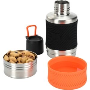 Transportboxen & -taschen Dogs Creek Carry Reise Set Futter- und Wasserbehälter 800ml orange