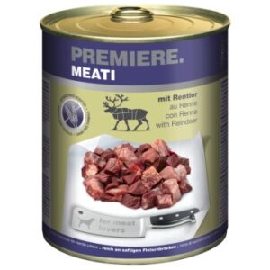 Hundefutter PREMIERE Meati Rentier 12×800 g