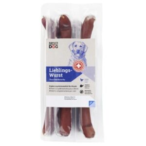 Hundefutter NaturaDog Lieblingswurst Huhn 10×50 g