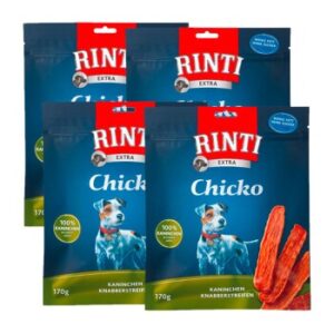 Hundefutter RINTI Chicko Sparpaket Kaninchen 4×170 g