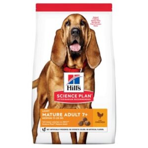 Hundefutter Hill’s Science Plan Mature Adult 7+ Senior Light mit Huhn 14 kg