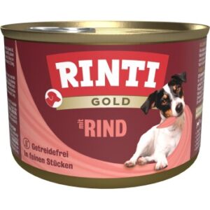 Hundefutter RINTI Gold Adult Rind 12×185 g