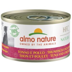 Hundefutter Almo nature Classic 24x95g Thunfisch und Huhn