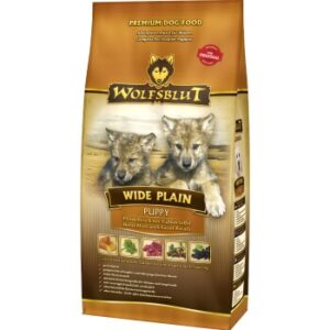 Hundefutter WOLFSBLUT Puppy Wide Plain Pferdefleisch mit Süßkartoffel 2 kg