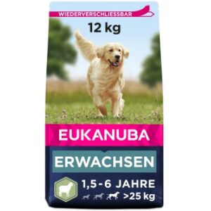 Hundefutter EUKANUBA Adult Large Breed Lamm & Reis 12 kg